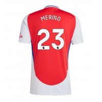 Camisa de Futebol Arsenal Mikel Merino #23 Equipamento Principal 2024-25 Manga Curta